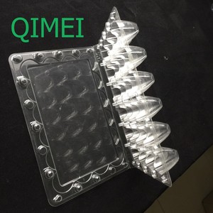 Hot bán giá thấp chất lượng cao bán buôn dùng một lần rõ ràng nhựa vỏ sò 12/18 lỗ Trứng chim cút khay/thùng carton - Product Image 3