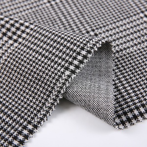 Textiel Doek Geblokte Jacquard Garen Dikke Vrouwen Pak Winter Kleding Tessuti Stof En Textiel Voor Kleding - Product Image 3