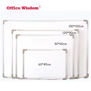 Custom Made 90*60 cm Double-Sided Magnetism Meeting Teaching Whiteboard For School Meeting