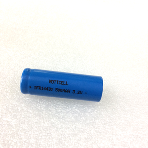 Li-ion Lithium-Solar Batterie IFR14430 <span class=keywords><strong>3</strong></span>,<span class=keywords><strong>2</strong></span> V 500 Mah Lifepo4 Zelle - Product Image 3