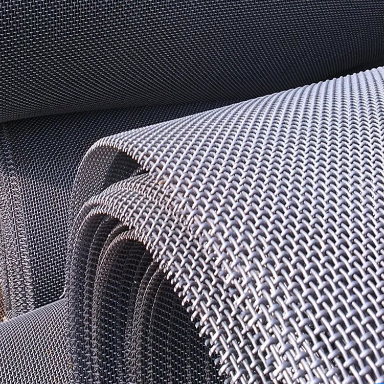316 316L rete metallica aggraffata in acciaio inossidabile 304 4 6 8 12 maglia tessuta rete SGS per serigrafia rete metallica CN;HEB