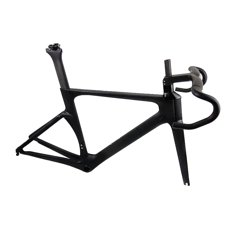 Hidden Cable Full Carbon Road Bike Frame Aero 700c Road Bike Carbon Frame China