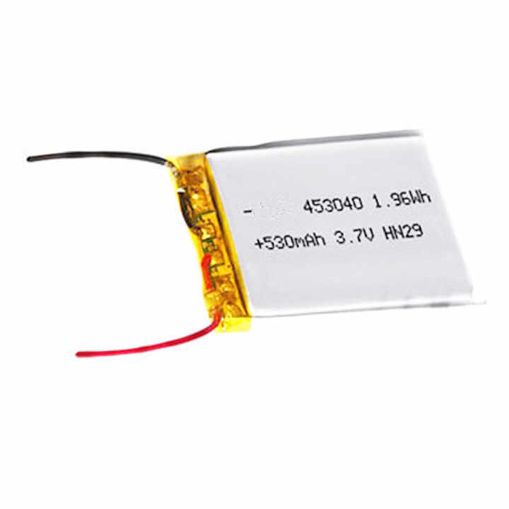 LP804169 2650mah 3.7V lithium polymer battery with pcb connector  