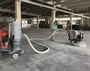 Concrete Vacuum Cleaner 7.5 KW Automatic Cleaning Industrial Concrete Dust Extractor Vacuum Cleaner