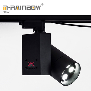 Kapalı ayarlanabilir 4 <span class=keywords><strong>tel</strong></span> DMX512 renk değiştirme 38 w parti led cob parça <span class=keywords><strong>ray</strong></span> ışık kılavuz <span class=keywords><strong>ray</strong></span>ı cob led ışıkları - Product Image 2