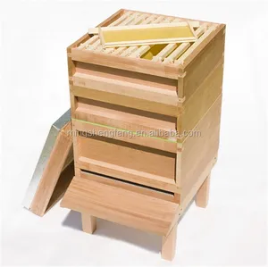 Factory Price National Bee Hive with Open Mesh Floor