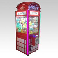Distributeur automatique de grue de peluche d'arcade de téléphone de petite griffe en Malaisie