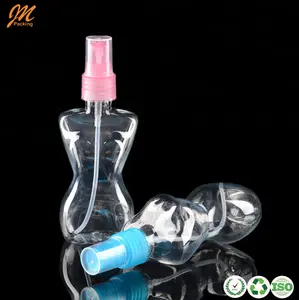 Женская пластиковая бутылка-распылитель в форме тела, косметика 100 мл