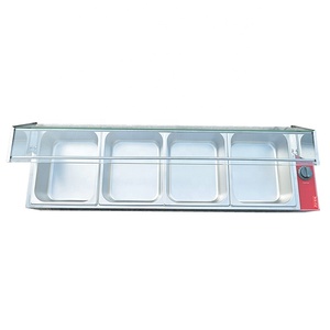 Aparato de medición de campos eléctricos/de tensión/Benchtop/borde de corte equipo Buffet de acero inoxidable Bain Marie calentador de comida con 4 ollas - Product Image 3