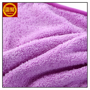 Chất Lượng Cao Khăn Tắm Thiết Lập Dày San Hô Lông Cừu Mềm Thấm Mặt Khăn Tắm Thiết Lập Bán Buôn San Hô Lông Cừu Khăn Tắm - Product Image 4