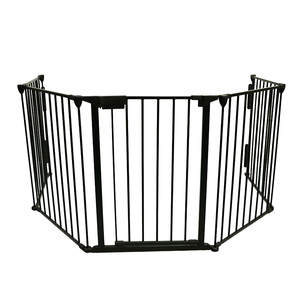 <span class=keywords><strong>Barrière</strong></span> de sécurité pliable en métal à 5 panneaux, <span class=keywords><strong>barrière</strong></span> de sécurité pour animaux domestiques, <span class=keywords><strong>barrière</strong></span> de <span class=keywords><strong>cheminée</strong></span>, clôture de protection, parc pour <span class=keywords><strong>bébé</strong></span> en métal - Product Image 1