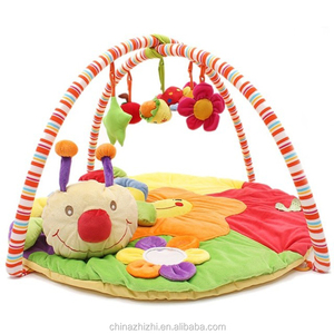 <strong>Crawling</strong> Kick <strong>Toys</strong> for Sale Wholesale Children Gifts Musical Fabric Plush Green Monkey Kids Play Mats Babies with Hanging <strong>Toys</strong> - Product Image 2