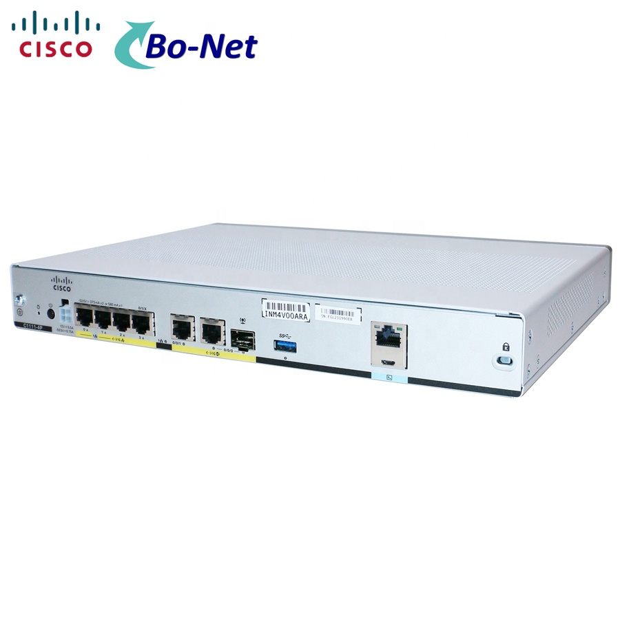 Cisco C1111-4P ISR1100 серии с 4 портами Gigabit маршрутизаторов комплексных услуг