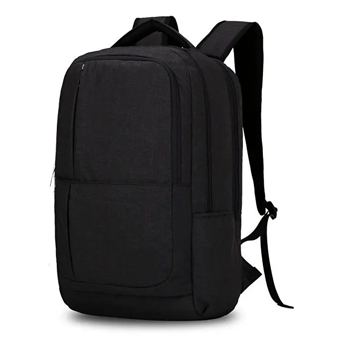 Mochila multifuncional para laptop de 17 polegadas, com fechadura de segurança, mochila para laptop reciclada, 3 peças, compacta e durável