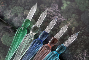 Artigianato di vetro del supporto della penna di cristallo pratica di arte dip acqua penna di <span class=keywords><strong>calligrafia</strong></span> penna <span class=keywords><strong>inchiostro</strong></span> della penna <span class=keywords><strong>per</strong></span> gli studenti - Product Image 4