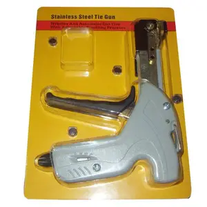 HS-600 Hand Zelf Lock Rvs Kabelbinders Tool