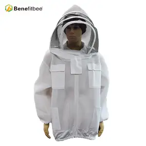 High Quality Polyester bee suit Bee Jacket For Beekeeper bee farming