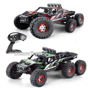 6WD Brushless 1:12 2.4G מחוץ לכביש מדבר משאית RTR 60km במהירות גבוהה מתכת הלם בולם