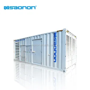 1250kva Container Máy Phát Điện được sử dụng cho nhà máy điện với nhiệm vụ nặng nề containerized máy phát điện