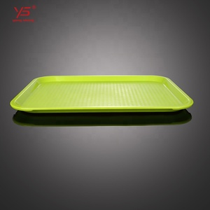 <span class=keywords><strong>Plateau</strong></span> rectangulaire en mélamine pour la restauration rapide, en plastique bon marché - Product Image 3