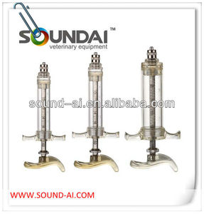 <span class=keywords><strong>Seringue</strong></span> pour vétérinaire, <span class=keywords><strong>10ml</strong></span>, avec aiguilles en acier plastique - Product Image 2