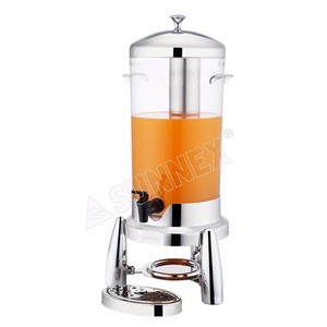Sunnex-dispensador de exprimidor de acero inoxidable, doble cabezal, para restaurante, con contenedor de PC, dispensador de bebidas - Product Image 6