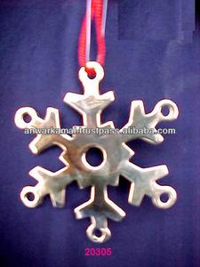 Haute vente meilleure qualité décoratif de noël suspendu en laiton antique ornement suspendu pour la décoration de la maison - Product Image 2