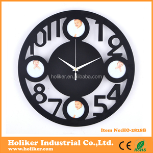 MDF Biên Tập Ảnh Khung Đồng Hồ Treo Tường Cho Trang Trí Tường Nhà - Product Image 2