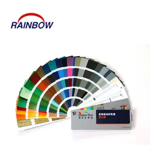 Classical color fandeck for wall paints