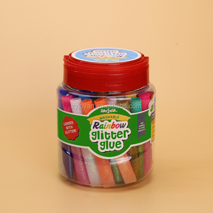 50 قطعة متنوعة الألوان 10.5 مللي Ea. الاطفال الفن كرافت قابل للغسل بريق الغراء - Product Image 4