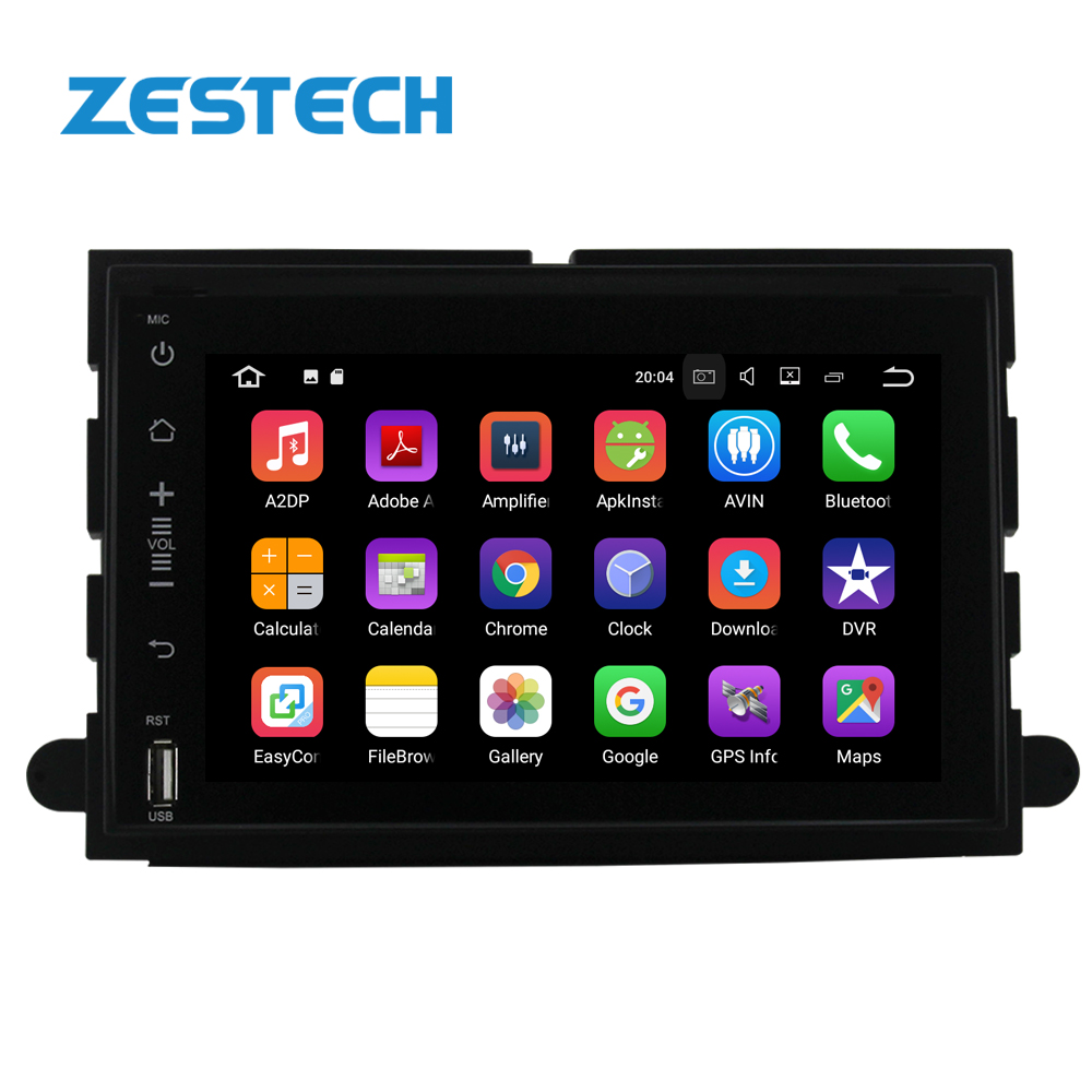 Radio multimedia con GPS para coche, radio con reproductor DVD, Android 10, 7 pulgadas, 2DIN, navegador, para Ford Fusion Explorer 500 F150 F250 F350 Edge