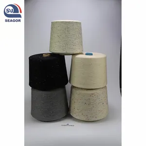 cotton core spun spandex yarn 16s+70D
