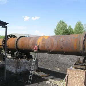 High efficient durable support roller rotary kiln with ISO CE approved