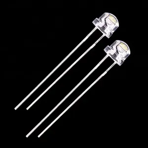 High Quality Diodes LED 5mm Straw Hat Warm White Neutral White Cold White Led Diode