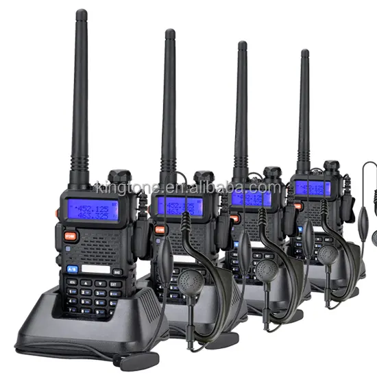 2024 più venduto CE pratico Dual-band VHF UHF Radio originale Baofeng UV-5R 5W a lunga distanza Radio Talk Range 3-5km Walkie Talkie