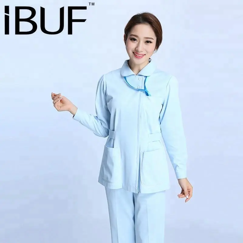 Mujer scrub tops enfermera uniforme diseño imágenes