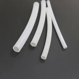 PE tube 3/8" 1/4" 1/2" hose Milky white translucent plastic tubing with chemical resistant