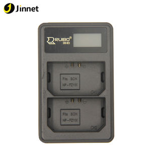 เครื่องชาร์จ USB คู่ LCD สำหรับโซนี่ NP-FZ100 BC-QZ1 อัลฟ่า <span class=keywords><strong>9</strong></span> A9 อัลฟ่า 9R A9R 9S A7RIII A7R3 A7R4 - Product Image 2