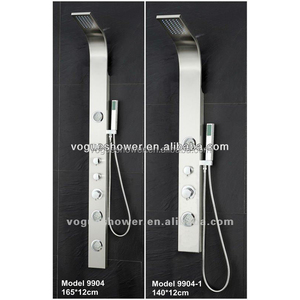 Accesorios <span class=keywords><strong>de</strong></span> <span class=keywords><strong>baño</strong></span> S/S ducha panel Torre pico hidroterapia spa panel <span class=keywords><strong>de</strong></span> ducha <span class=keywords><strong>de</strong></span> acero inoxidable 9904 - Product Image 1