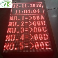 Venta al por mayor calidad garantizada pantalla LED Sistema de cola principal pantalla led Banco llevó la pantalla de gestión de colas de pantalla
