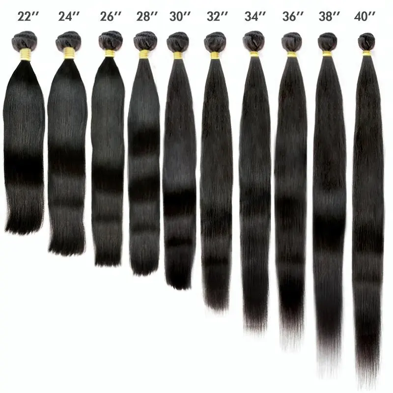 Lsy Hair Very Long Straight 36 Inch Human Mongolian Hair Extensions