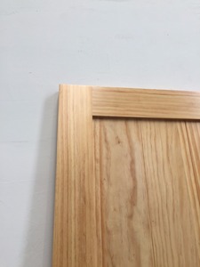 Interior un panel Z brace <span class=keywords><strong>Pino</strong></span> manchada de madera maciza Puerta de granero con hardware - Product Image 5