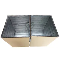 절연 상자 라이너 배달 가방 화물 담요 냉기 초대형 절연 배송 냉동 생선 새우 상자 멋진 판지 상자