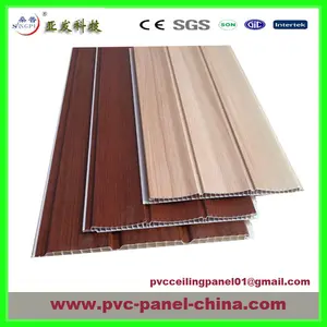 Tablones de pvc laminados, techo de pvc para el mercado de la india