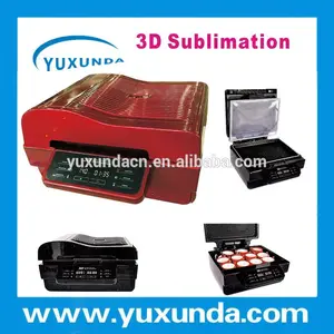 Bestseller!! Yuxunda mini 3d vakuum sublimation maschine, 3d hitzepresse maschine zum verkauf, handy-drucker, sublimacion 3d