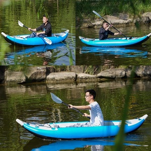 KUDO al aire libre <span class=keywords><strong>venta</strong></span> caliente <span class=keywords><strong>de</strong></span> agua inflable bote <span class=keywords><strong>de</strong></span> remo Kayak para 2 personas - Product Image 4
