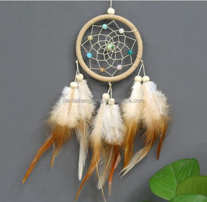 Handmade dream catcher, ciondolo appeso per la decorazione di colore diverso custom design accettabile - Product Image 4