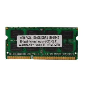 Sodimm DDR3 4Gb Ram 1.35V PC3L-12800 Ram Module