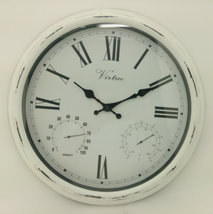 <span class=keywords><strong>40</strong></span> <span class=keywords><strong>cm</strong></span> termometro rotondo impermeabile di grandi dimensioni all'aperto <span class=keywords><strong>orologio</strong></span> <span class=keywords><strong>orologio</strong></span> strada - Product Image 2