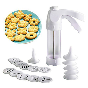 Molde para <span class=keywords><strong>Galletas</strong></span> con Pistola de Presión, 12 Moldes de Flores + 6 Boquillas para Decoración de Repostería, Cortador de <span class=keywords><strong>Galletas</strong></span>, Máquina para Hacer <span class=keywords><strong>Galletas</strong></span> y Pasteles DIY - Product Image 4